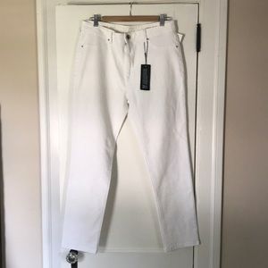 DL1961 Nina white skinny jeans